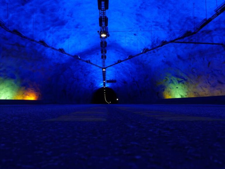 Laerdal Tunnel - road tunnel