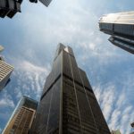 Willis Tower - low angle photo of high rise buildings