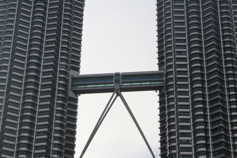 Petronas Towers - Trader's Hotel during daytime