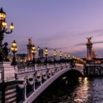 Ritz Paris - bridge during night time