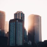 Sydney Skyscraper - selective focus photography of high-rise building