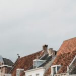 Living Roof - concrete structure with roof shingles