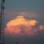 Jeddah Tower - cloud formations