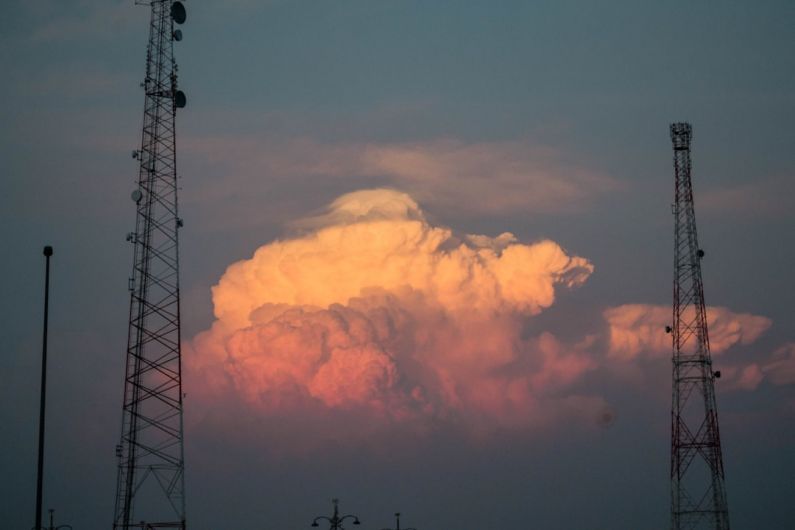 Jeddah Tower - cloud formations